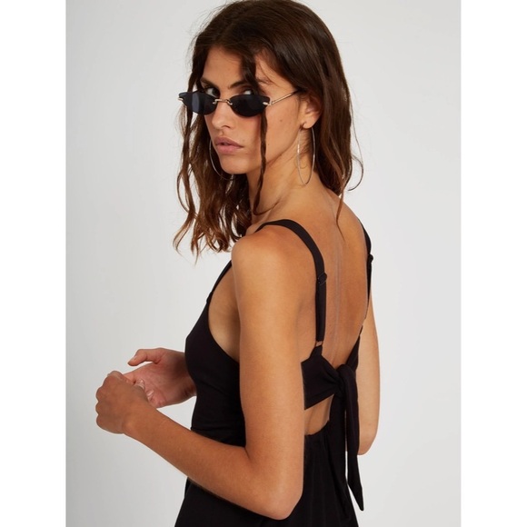 Volcom Easy Babe Short Dress Black - Picture 2 of 4